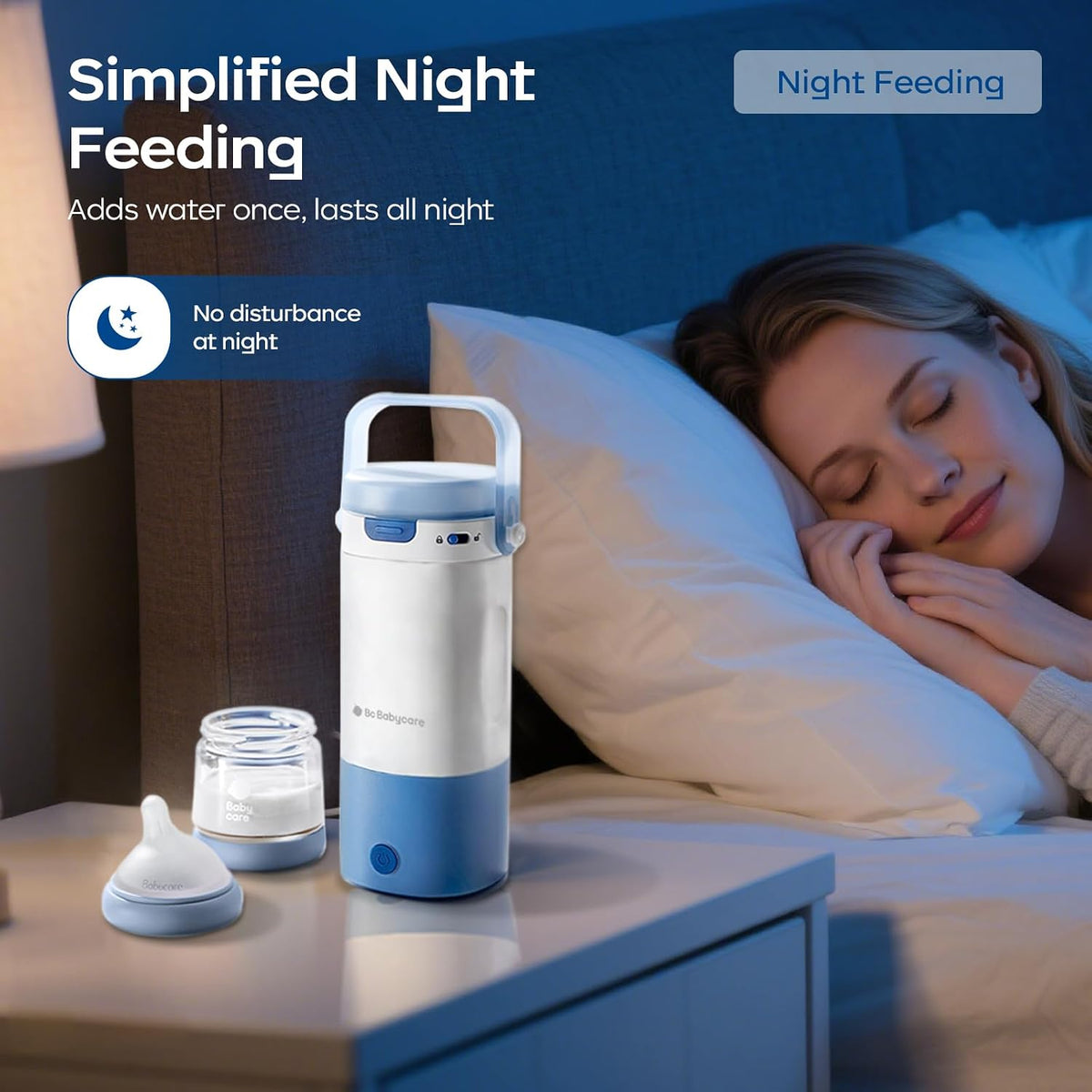 Portable Milk Warmer for Travel, Portable Bottle Warmer with Fast Heating & Long Battery Life, 18 Ounces Large Capacity