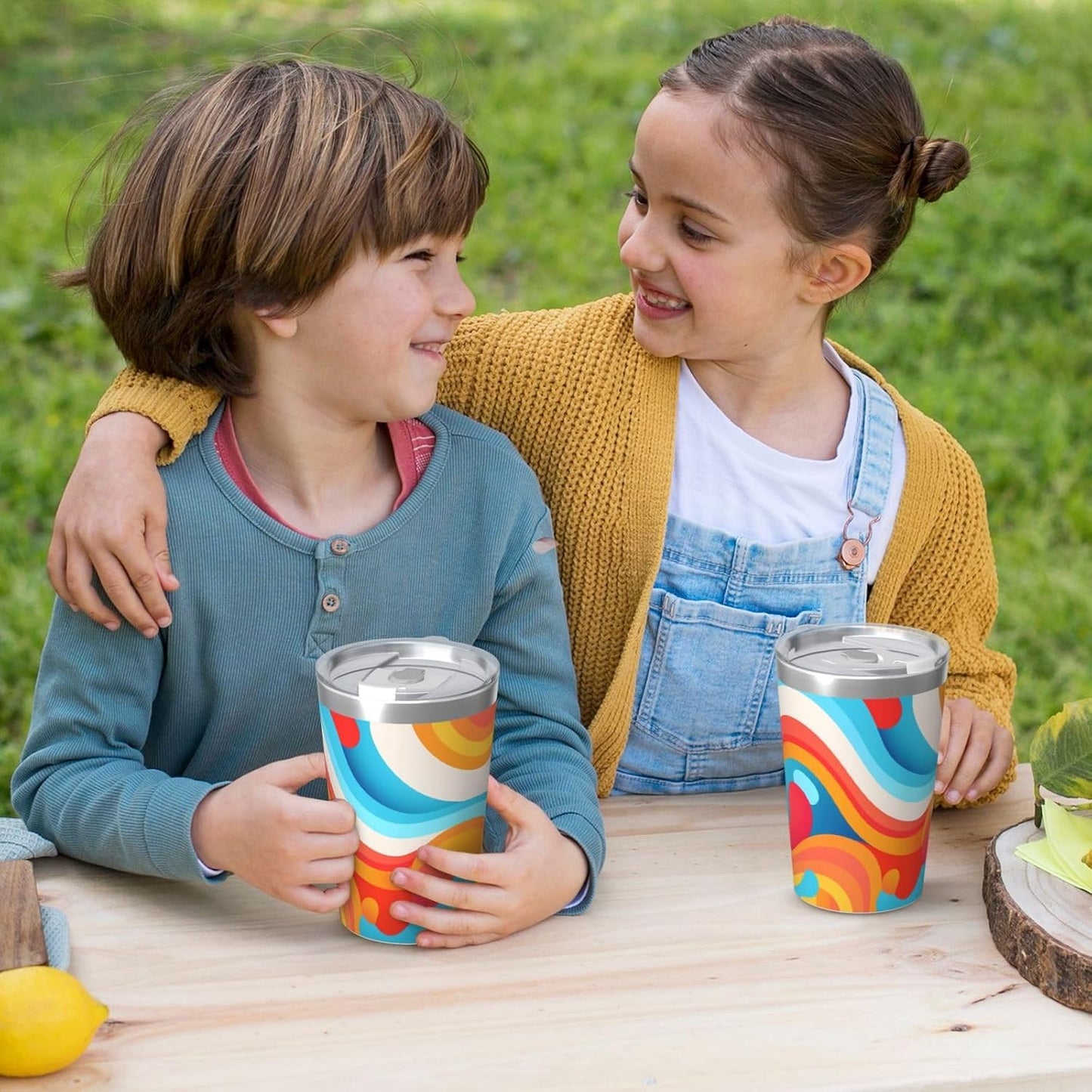 Clear and crystalline Insulated Straw Cup Ideal for Gym use or Carrying on The go