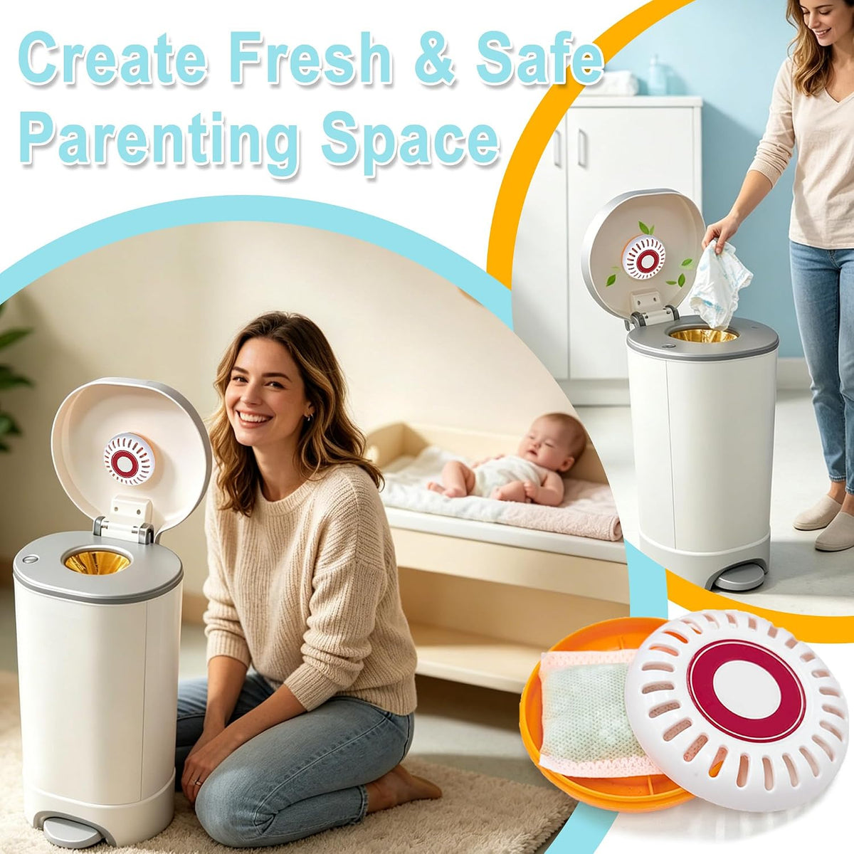 Diaper Pail Deodorizer for Munchkin Step and Pail Diaper Pails