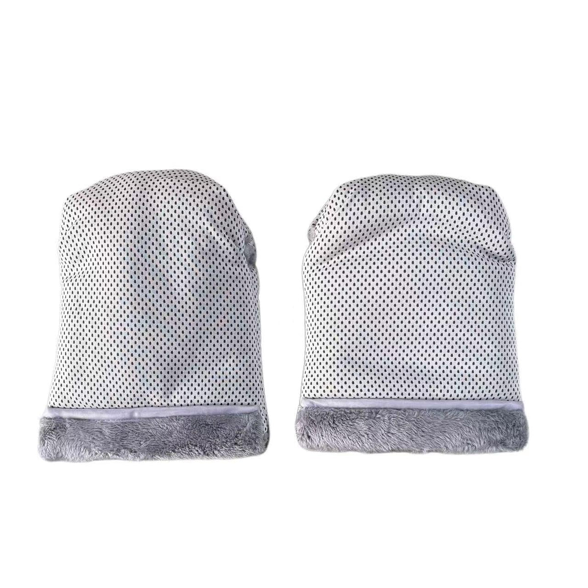 Winter Stroller Hand Muff - Water-Repellent Anti-Freeze Gloves with Plush Lining for Stroller Handlebars