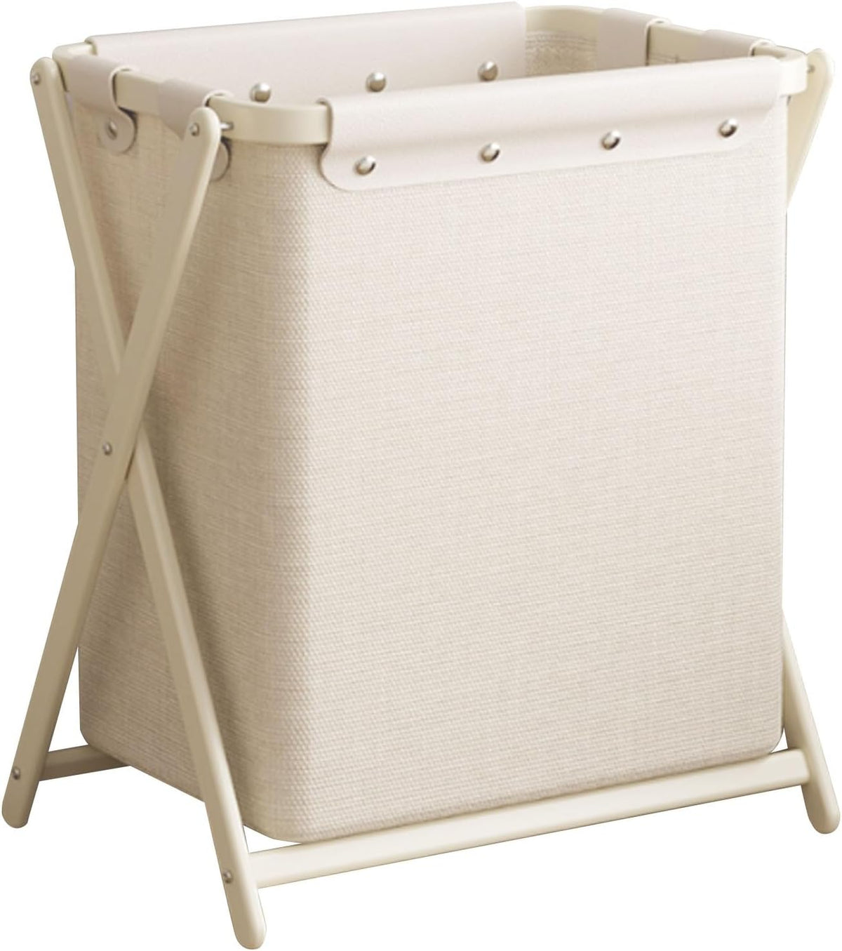 Laundry Hampers, Dirty Clothes Basket, Removable Liner, X Metal Bracket, Blanket Basket for Laundry Room, Bedroom, Children's Room, Bathroom