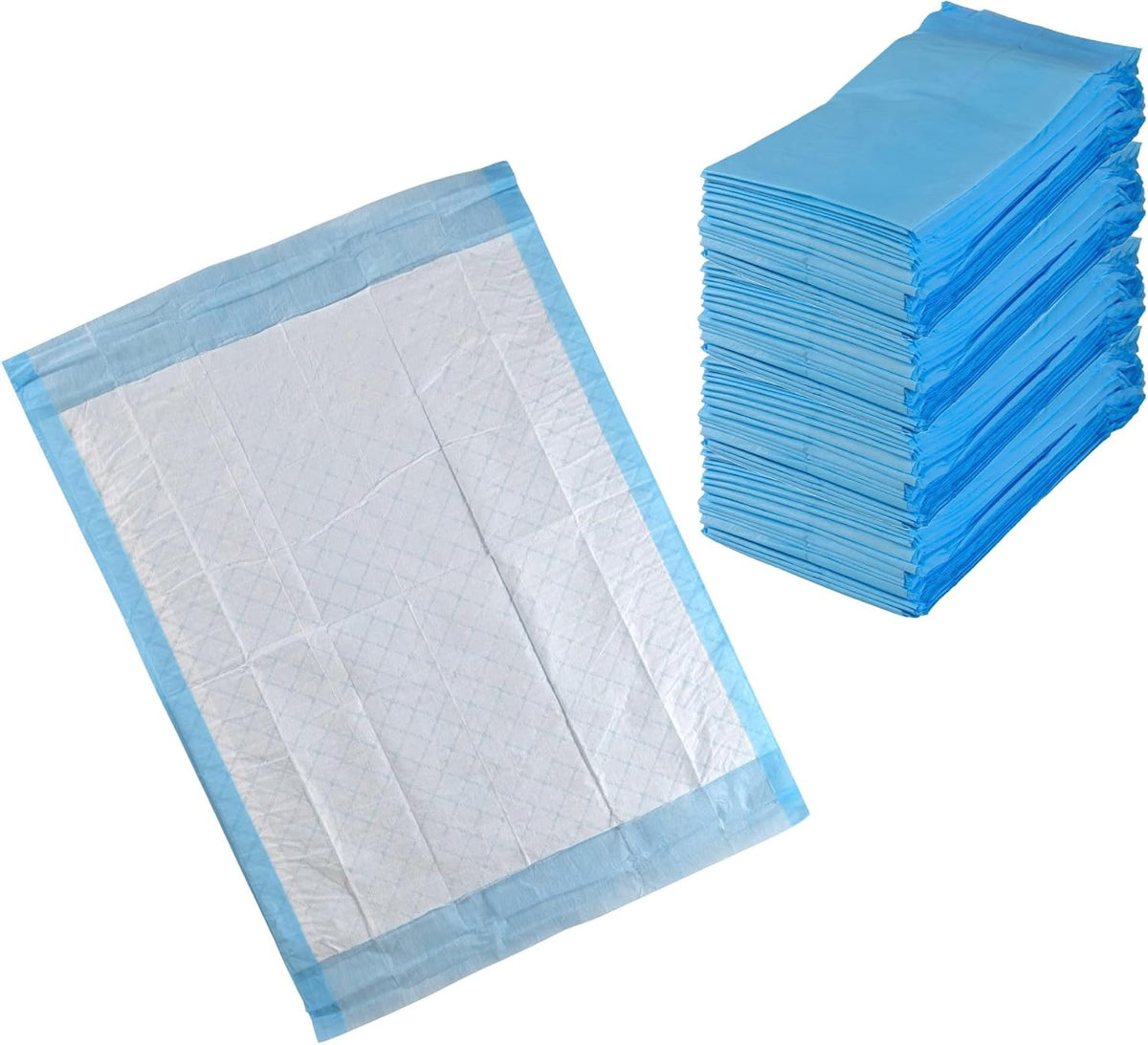 Disposable Underpads 17x24 in Absorbent Incontinence Pee Pads 25 Pk