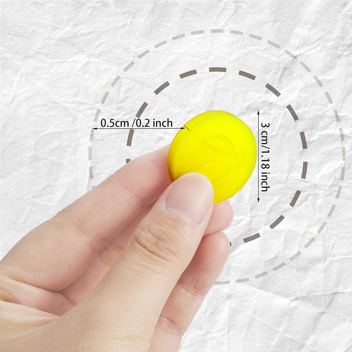 12 Pieces Diaper Pail Deodorizers Baby Diaper Deodorizing Disc Diaper Bucket Air Freshener Keep Diaper Pails Smelling Fresh, Yellow