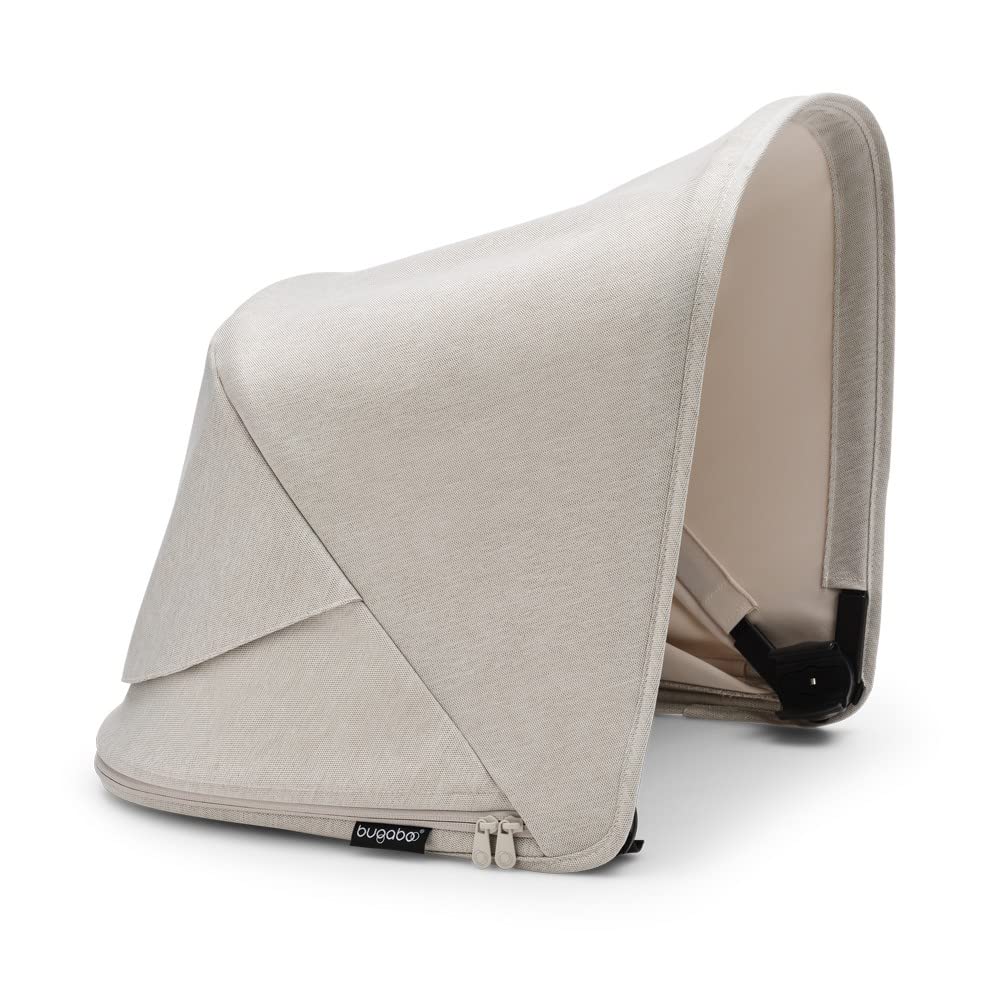 Kangaroo and Fox Sun Canopy UPF 50+ Ext Sunshade - Misty White