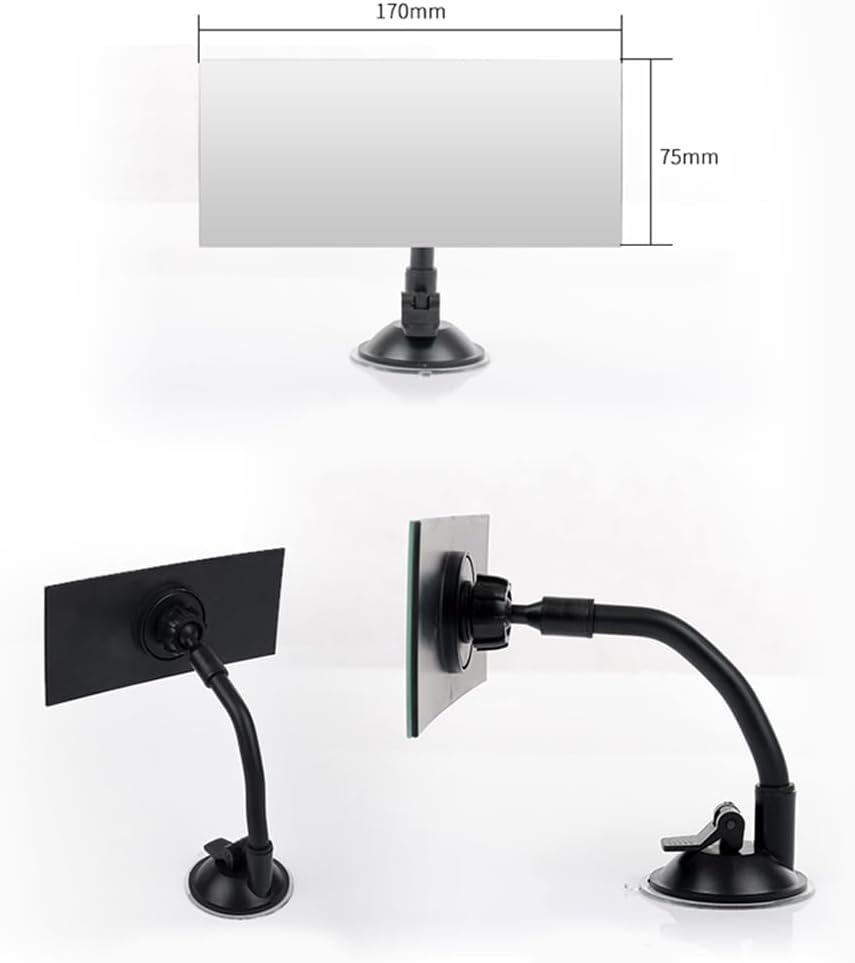 Baby Car Mirror Rear Facing Suction Cup Car Mirror 360° Adjustable View Interior Convenient Large View Rear Visor Sucker for Vehicle Machine Auto Vehicle