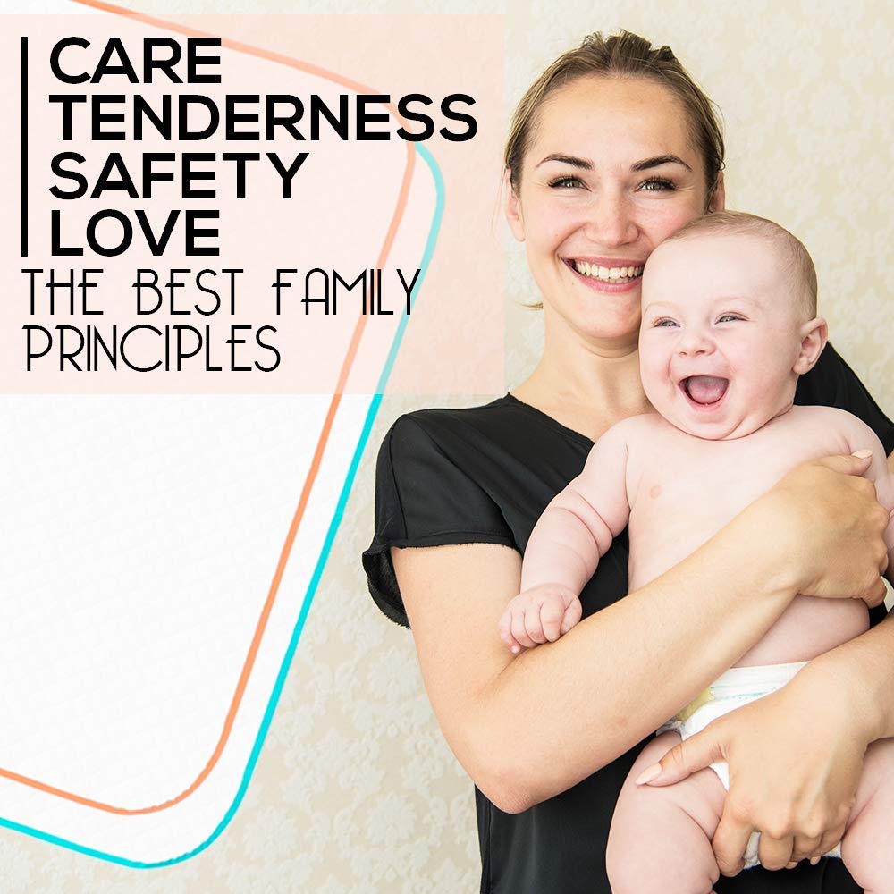Portable Changing Pad - Waterproof Baby Changing Mat - Large Size 25.5”x31.5”- Foldable Wipeable Diaper Changing Pad - Change Diaper in Any Places On the Go for Boys & Girls - Storage Bag