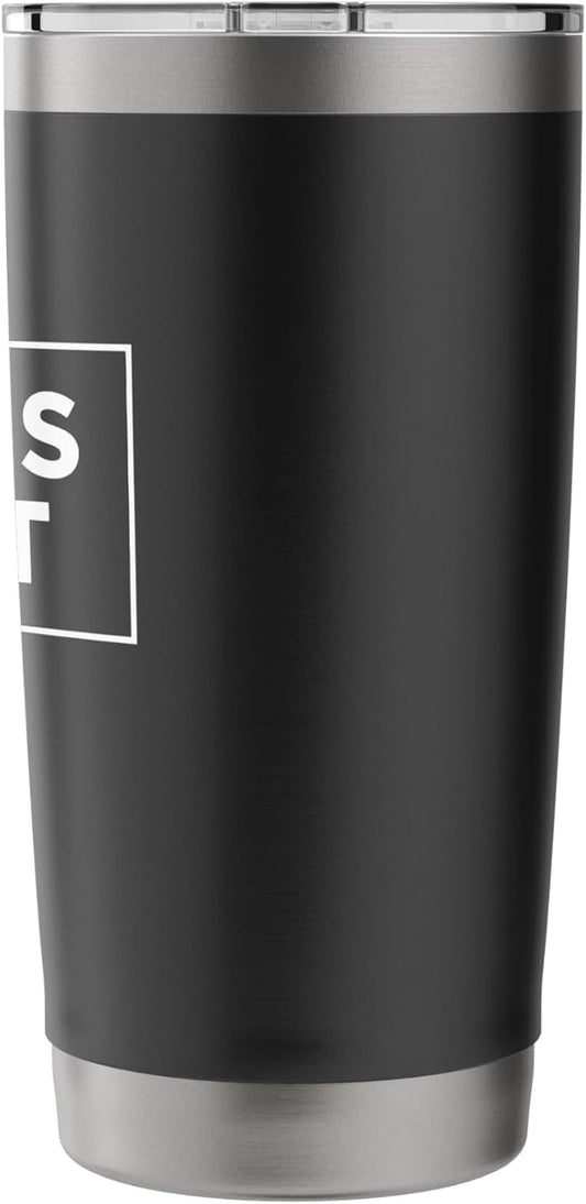 Focus First Deep Work Productivity Mindset Design Stainless Steel Insulated Tumbler