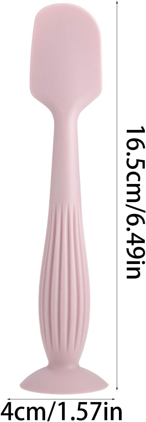 Silicone Diaper Cream Spatula, 1.57x6.5in Flexible Ointment Applicator Baby Spatula, Diaper Cream Applicator, Small Size Skin Care Tool for Business Trip, Home, Daily Outing, Outdoor, Traveling
