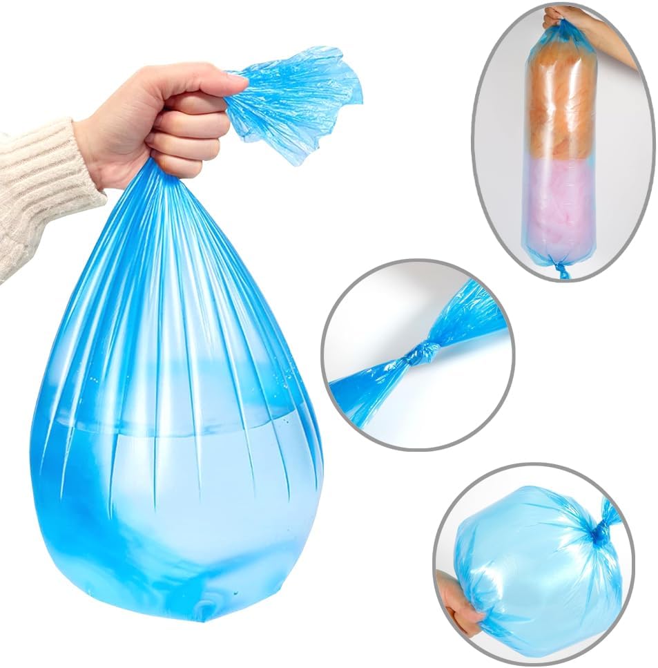 Diaper Pail Refill Bags Compatible with Diaper Genie Select Pail, Compact Pail,Square Pails Diaper Pails Refills - Pack of 9