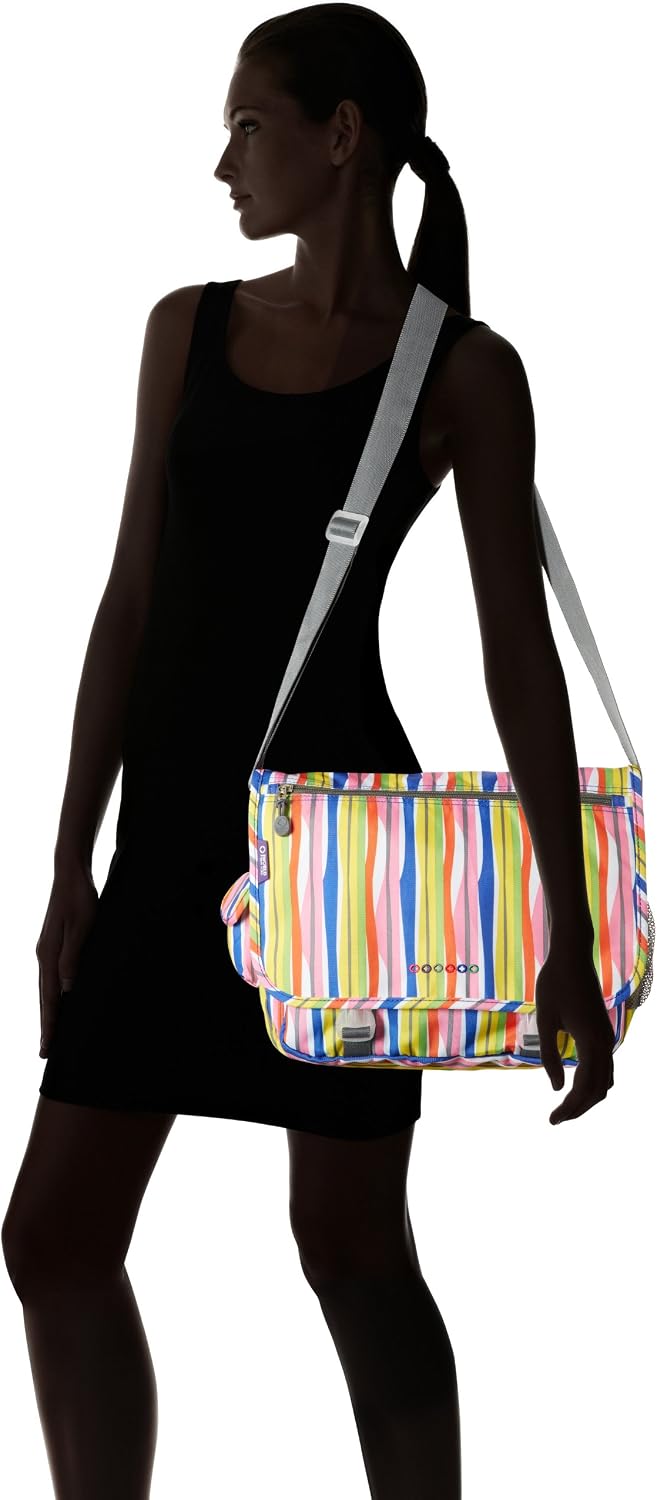 New York Terry Messenger Bag for Women Girls School Kids