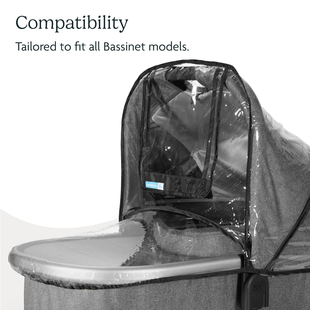 Bassinet Rain Shield, CLEAR
