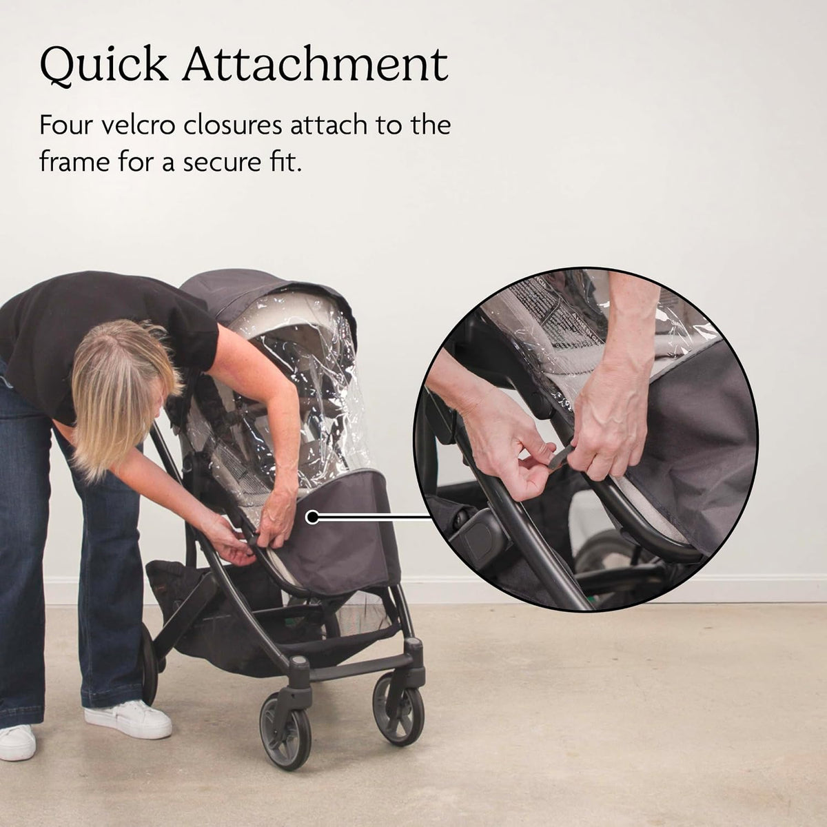 Performance Rain Shield for Vista and Cruz Strollers - Waterproof