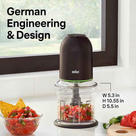 EasyPrep™ Mini Food Processor, 4 cup, Two Speed Pulse, QuadBlade