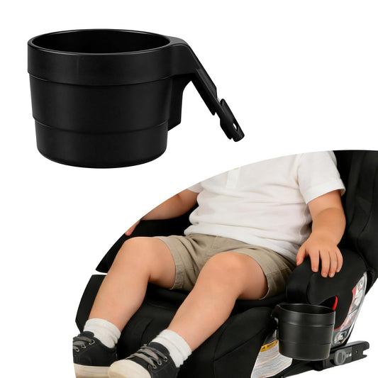 XL Car Seat Cup Holders for Radian and Everett Car Seats, Pack of 3 Cup Holders, Black