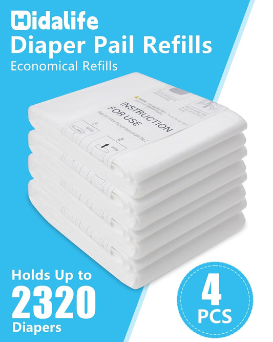 Refills Compatible with Dekor Plus Diaper Pails