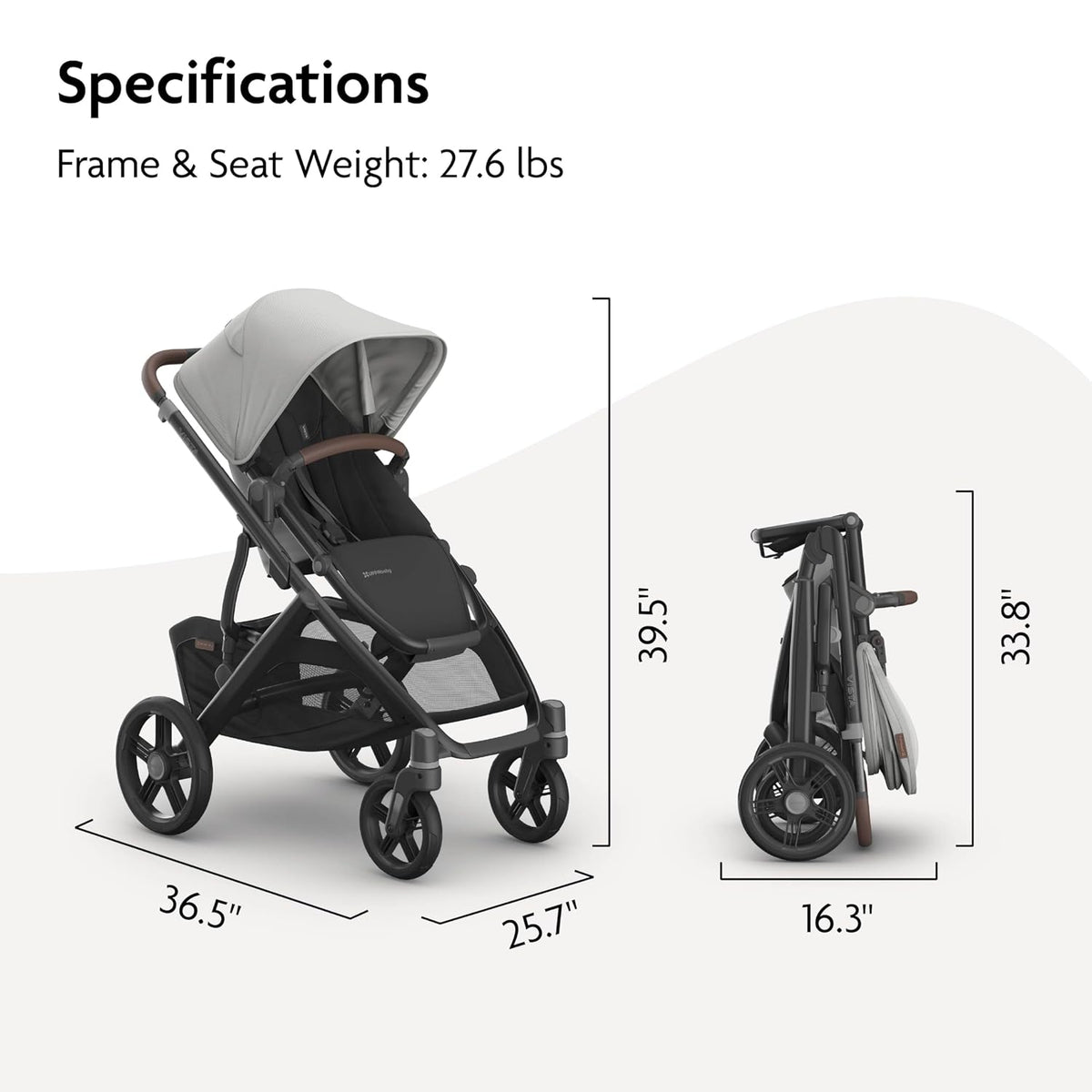 Vista V3 Convertible Single-to-Double Stroller - Owen