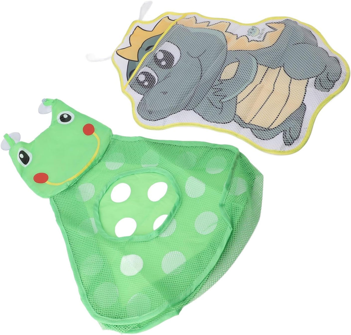 Bath Toy MESH Bag Storage Organizer Durable NET for Kids Bathroom Bedroom CAR Dinosaur Frog