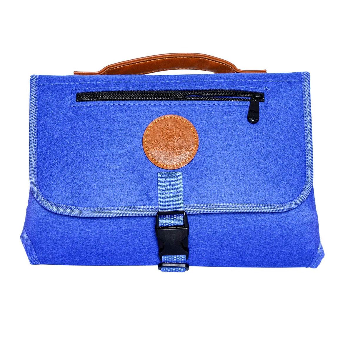 Portable Changing Pad for Baby - Diaper Changing Pad Portable - Waterproof, Foldable and Easy to Clean Travel Baby Changing Pad Mat - Lightweight Diaper Clutch Bag for Parents on The Go.