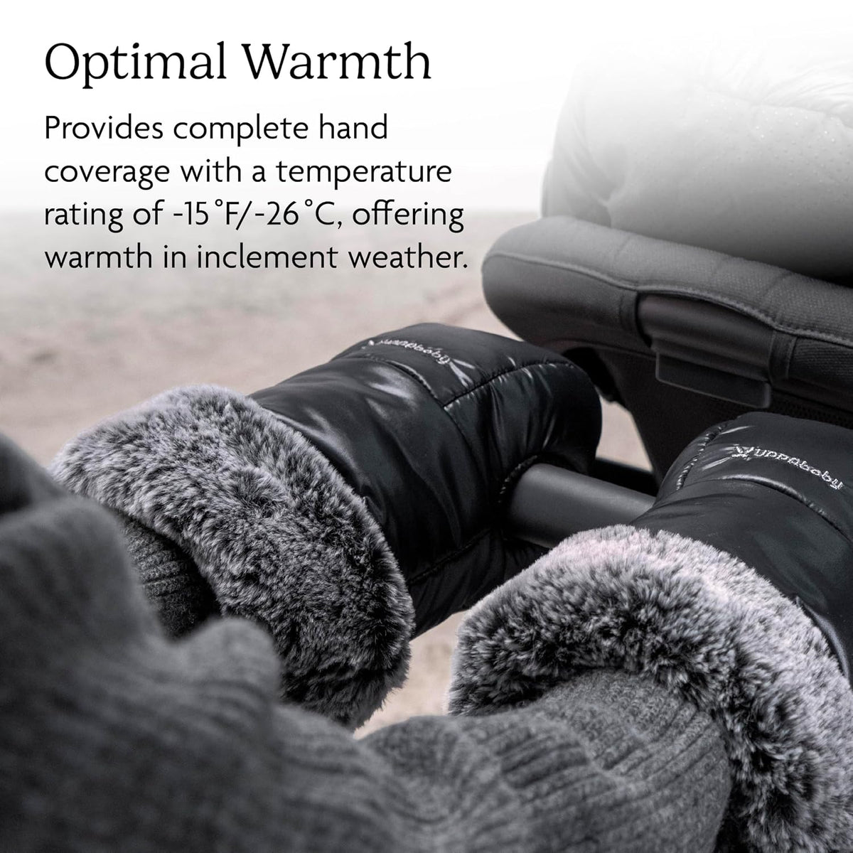 CozyHandmuff - Easily Attaches to Stroller - Ultra-Plush - Declan