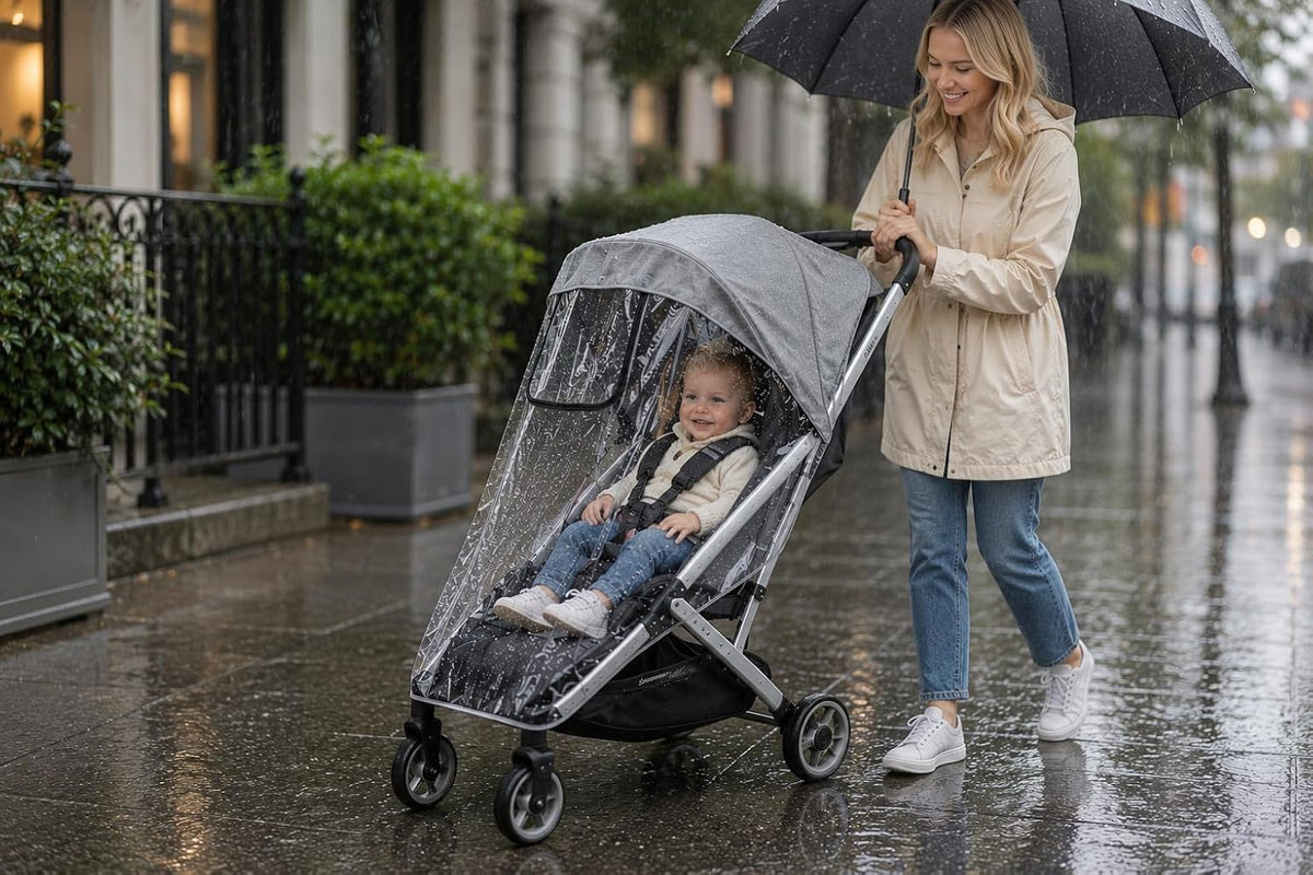 Rain Cover Compatible with UPPAbaby Minu & Minu V2 Stroller