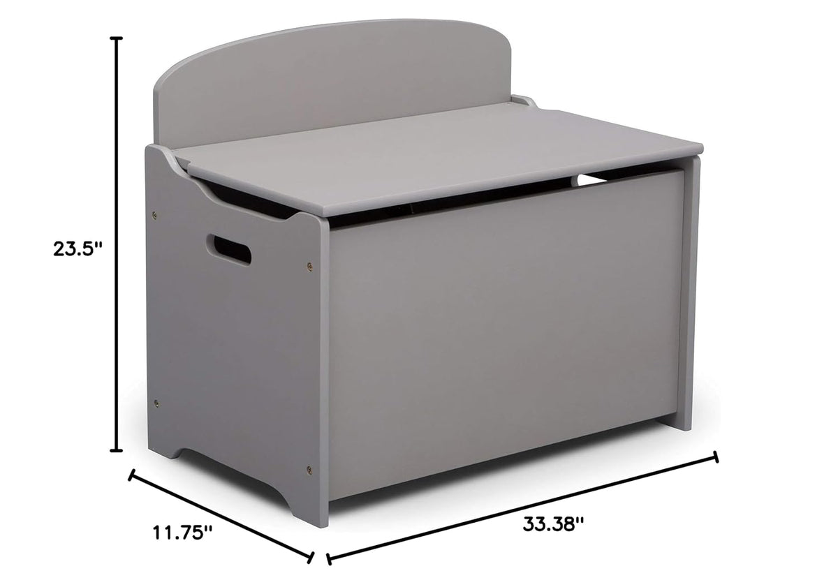 MySize 9 Bin Plastic Toy Organizer - Greenguard Gold Certified, Grey