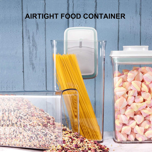 Formula Container Formula Dispenser Airtight Food Storage Containers One Button Handy 650g / 1.5qt Milk Powder for Cereal Flour Pasta Snack Rice Sugar (1, 1500, Milliliters)