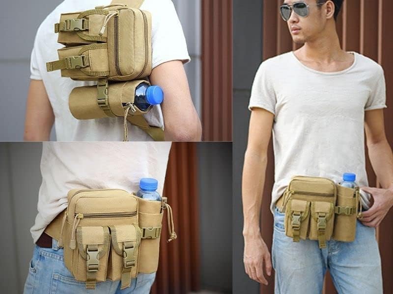 Deployment Bag Tactical Waist Pack Small Sling Pack Hand Carry Bag Handlebar Bag