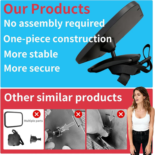 Baby Car Mirror Safely Monitor,Shatterproof