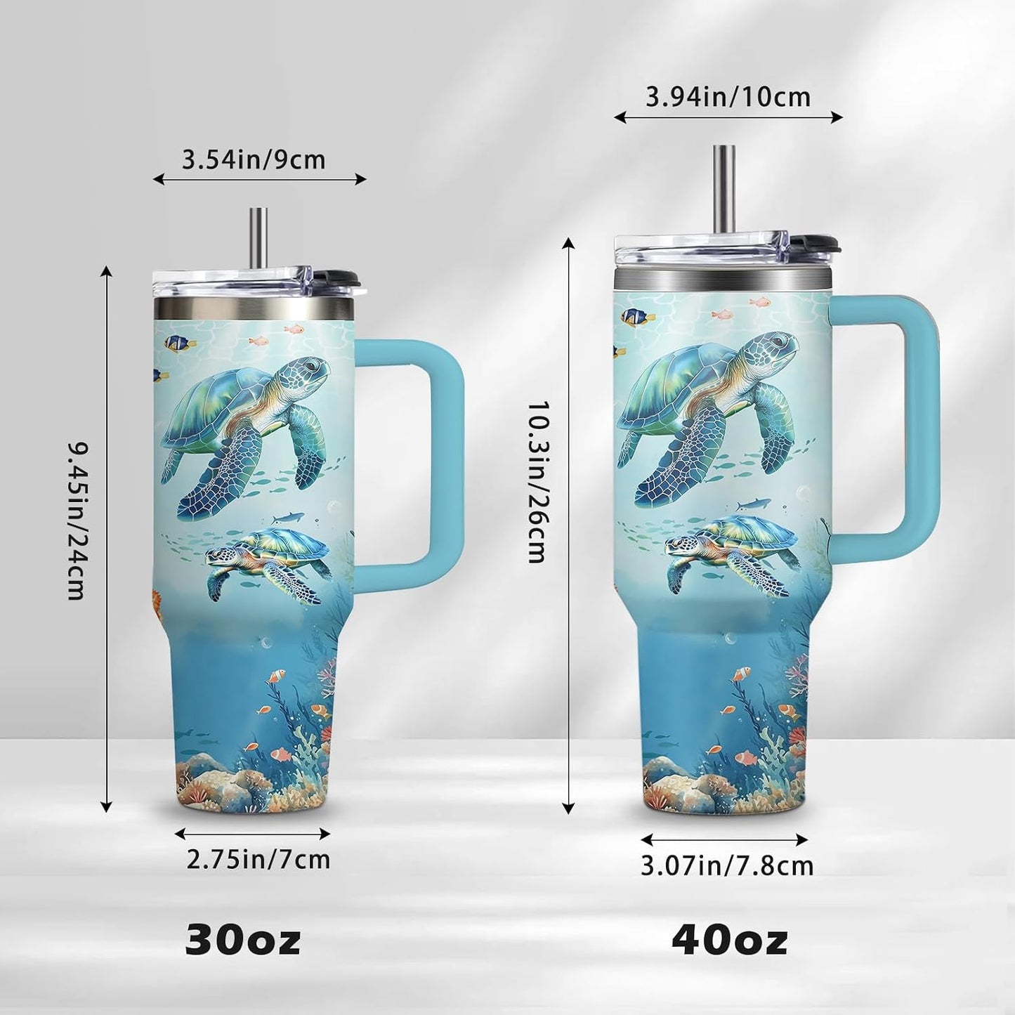 Funny Cat Coffee Mugs Fighting Cat Riding Dinosaur Dino Cups for Boys 40oz Cats T-Rex Travel Coffee Tumbler with Handle and Lids, Animal Cats Lovers Gifts for Women Men