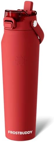 24oz Insulated Water Bottle - Straw & Chug Lid - Leak-Proof | Sip-or-chug dual lid | Ice-cold for 24+ hours | Cup-holder friendly | Durable & easy to clean - Colors C