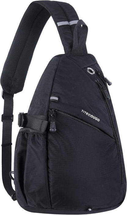 Sling Bag Crossbody Shoulder Outdoor Travel Hiking Backpack for Women & Men