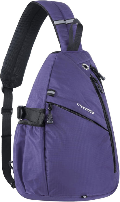 Sling Bag Crossbody Shoulder Outdoor Travel Hiking Backpack for Women & Men