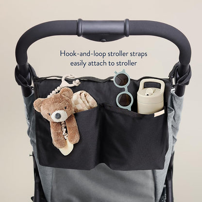 Stroller Organizer, Wagon Storage Bag with Pockets & Toy Loops
