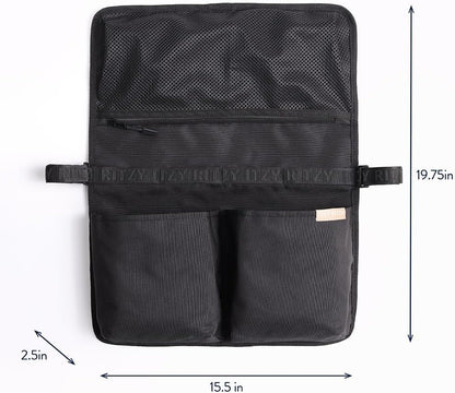 Stroller Organizer, Wagon Storage Bag with Pockets & Toy Loops