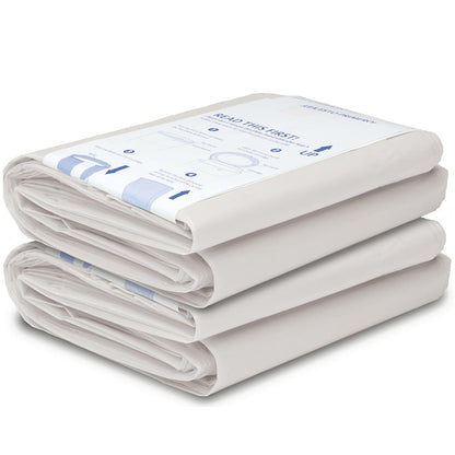 Plus Diaper Pail Refills | 4 Count | Most Economical Refill System | Quick & Easy to Replace | No Preset Bag Size Use Only What You Need | Exclusive End-of-Liner Marking