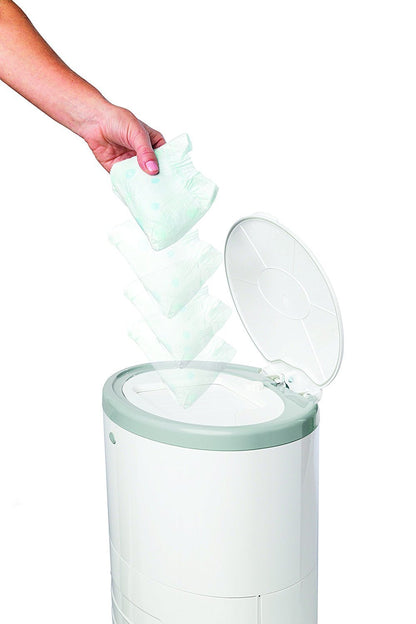 Plus Diaper Pail Refills | 4 Count | Most Economical Refill System | Quick & Easy to Replace | No Preset Bag Size Use Only What You Need | Exclusive End-of-Liner Marking