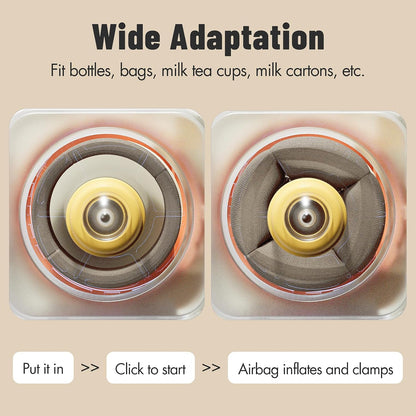 SmartSwirl Waterless Bottle Warmer - Patented Airbag Heating for Nutrient Protection, Off-Center & Smart Dual-Direction Mixing for Clump-Free Formula, Fits All Bottles, Quiet & Safe