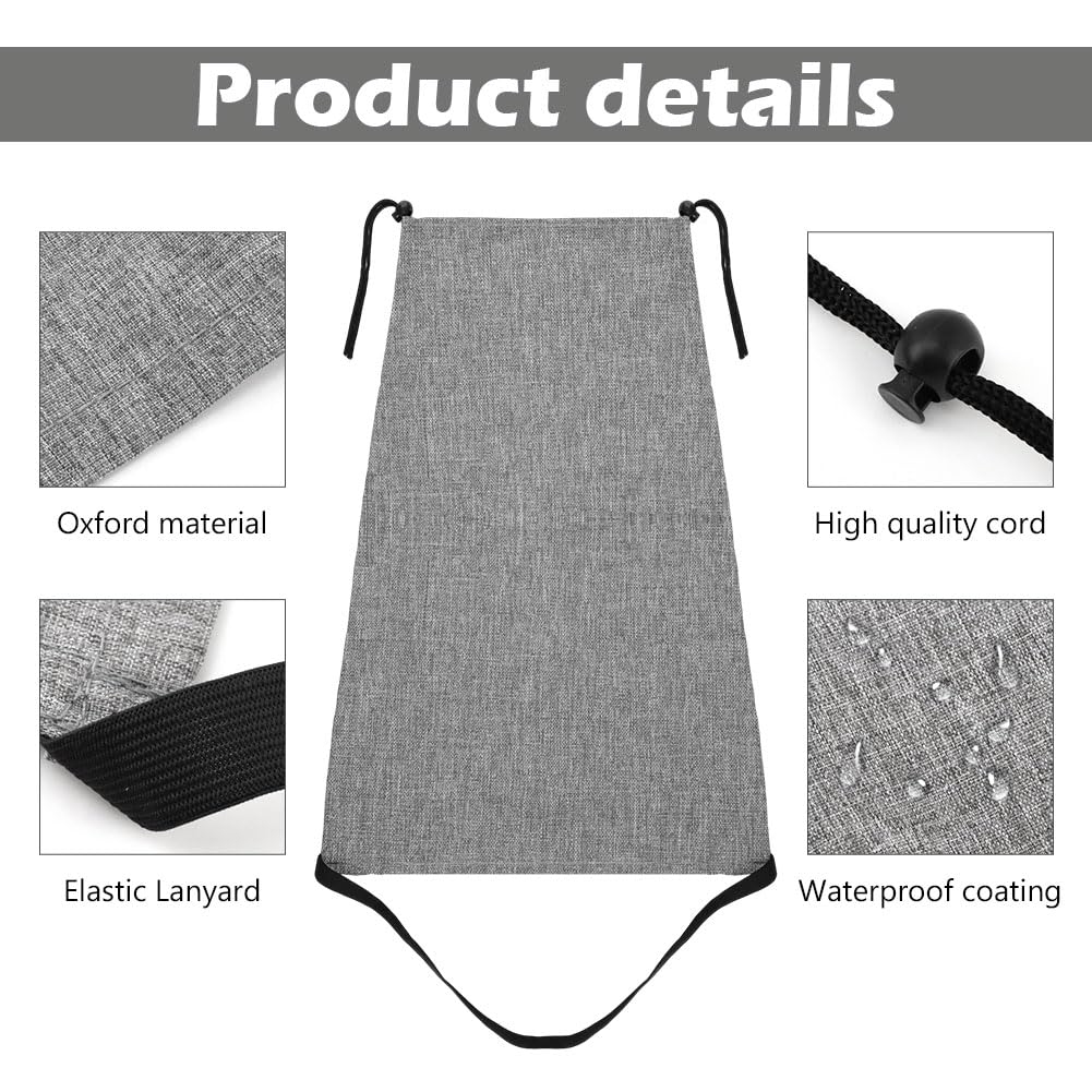 Stroller Sun Shade Baby Stroller Sun Cover,Universal Pram Sunshade for Pushchair, Buggy and Carrycot, Sun Stroller with UV Protection 50+, Sun Shade Blackout Blind Black, Grey 50x30x67cm