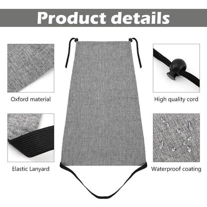 Stroller Sun Shade Baby Stroller Sun Cover,Universal Pram Sunshade for Pushchair, Buggy and Carrycot, Sun Stroller with UV Protection 50+, Sun Shade Blackout Blind Black, Grey 50x30x67cm