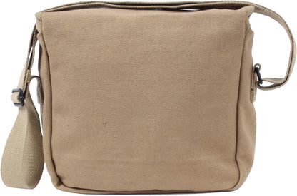Canvas Shoulder Bag – Rugged Vintage Crossbody Storage Utility EDC Bag