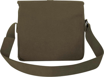 Canvas Shoulder Bag – Rugged Vintage Crossbody Storage Utility EDC Bag