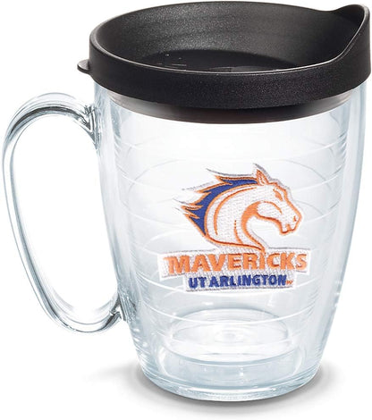 Tervis Made in USA Double Walled University of Alabama Crimson Tide Insulated Tumbler Cup Keeps Drinks Cold & Hot, 16oz Mug, Emblem - Colors G