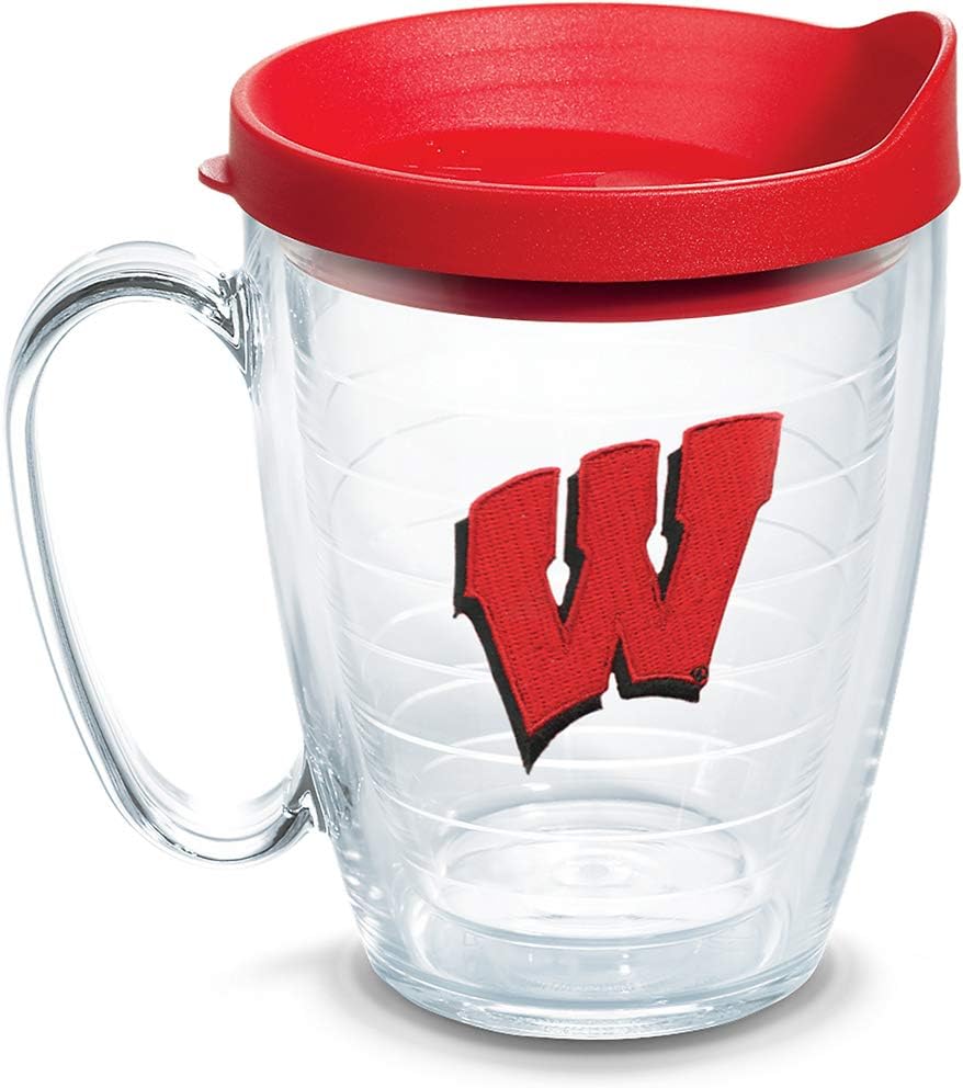 Tervis Made in USA Double Walled University of Alabama Crimson Tide Insulated Tumbler Cup Keeps Drinks Cold & Hot, 16oz Mug, Emblem - Colors G