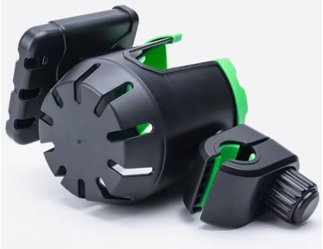2-in-1 Cup Holder with Phone Holder for Stroller, Bike & Wheelchair