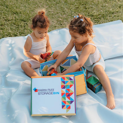 Storage Bin & Interactive Play-Mat, The Original Magnetic Building Brand