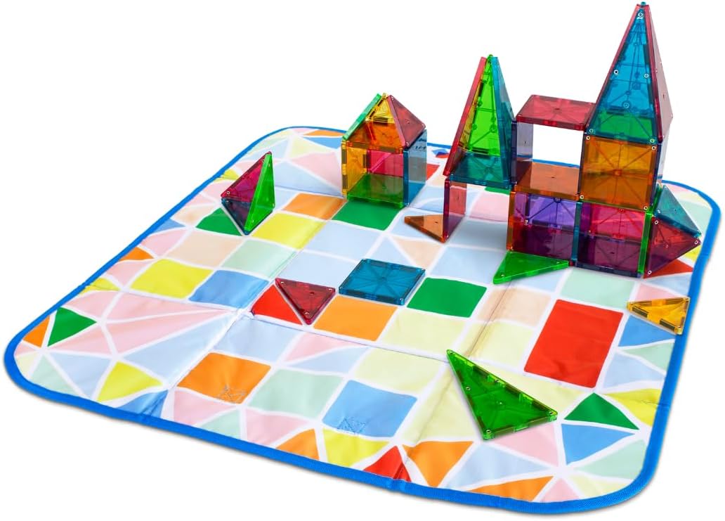 Storage Bin & Interactive Play-Mat, The Original Magnetic Building Brand