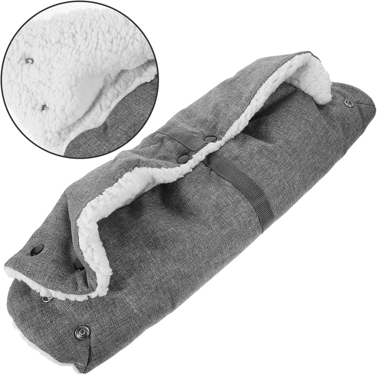 Outdoor Winter Warm Gloves Thick Windproof Handmuffs for Ster Cozy Oxford Freeze Protection for Parents