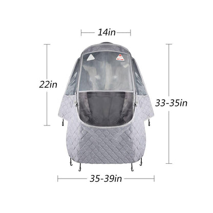 Universal Baby Stroller Cold Weather Shield Outdoor Pram Rain Cover