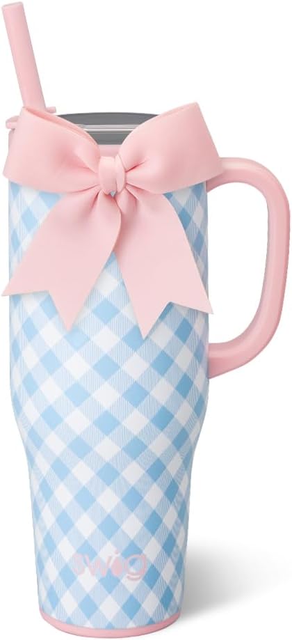 22oz Insulated Travel Mug with Handle & Lid, Pagoda Paradise | Triple Insulated Stainless Steel - Handle & Lid Included - Keeps Coffee Hot or Cold - Cup Holder Friendly
