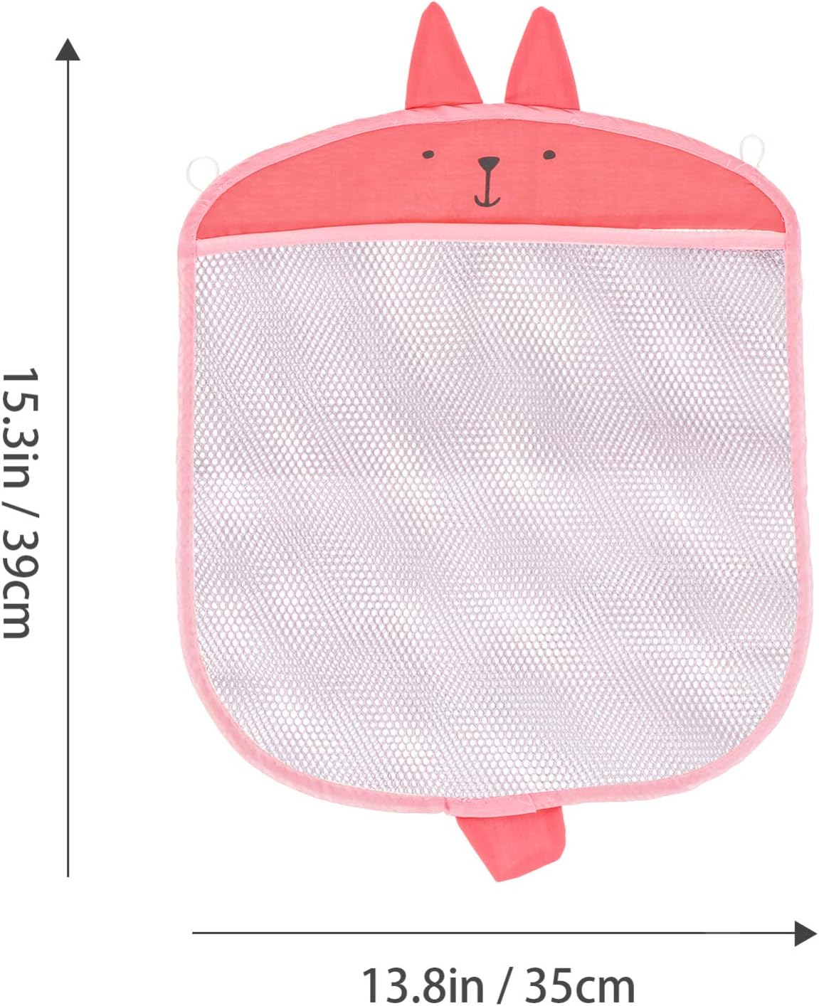 2pcs Wall-Mounted Bath Toy Storage Bag with Suction Cups Waterproof Mesh Organizer for Boys and Girls Bathroom Creative Toy Holder for Easy Cleaning and Quick Drying
